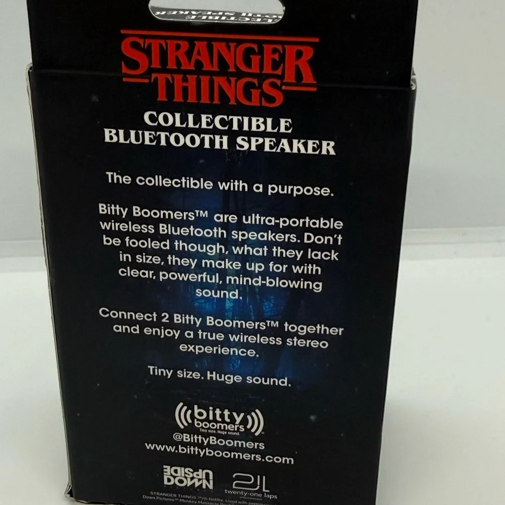 Stranger Things Eddie Munson Bitty Boomer Bluetooth Speaker - Picture 7 of 7